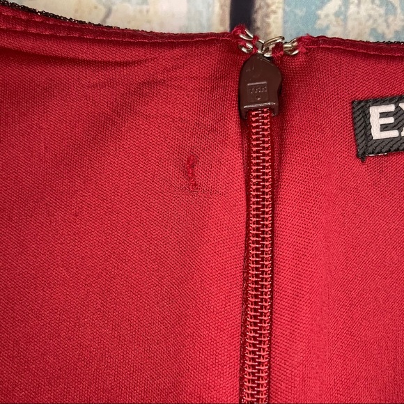 Express Glitter Cut Out Sleeveless Mini Dress - Picture 6 of 12